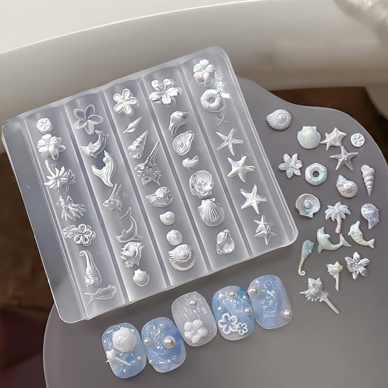 3D Mold Silicone Nail Art Deco - Art Craft And Design reseña y precio