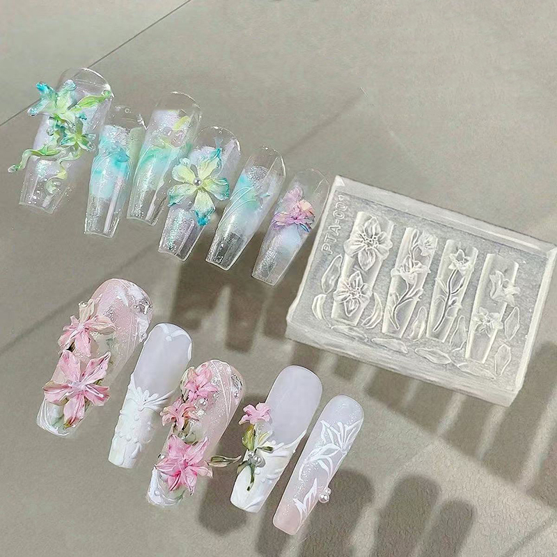 3D Mold Silicone Nail Art Deco - Art Craft And Design reseña y precio